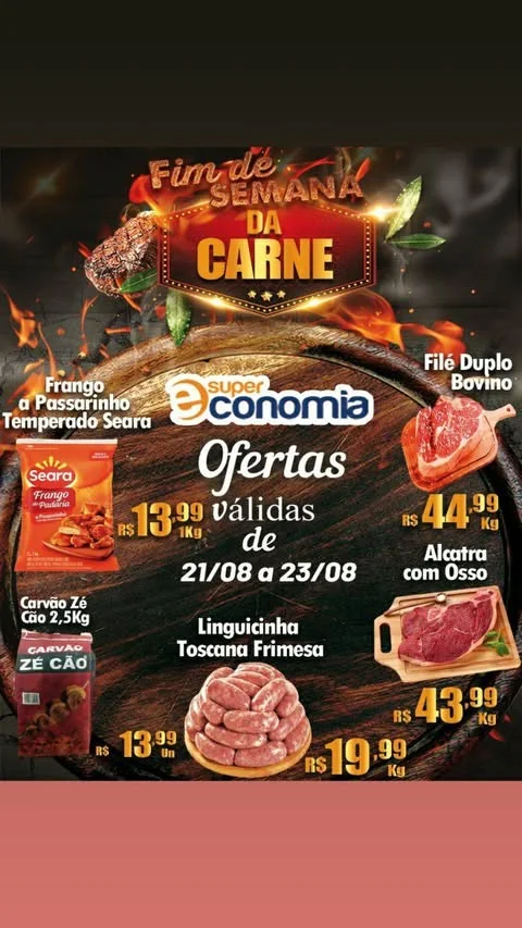 Encarte Supermercados Economia
