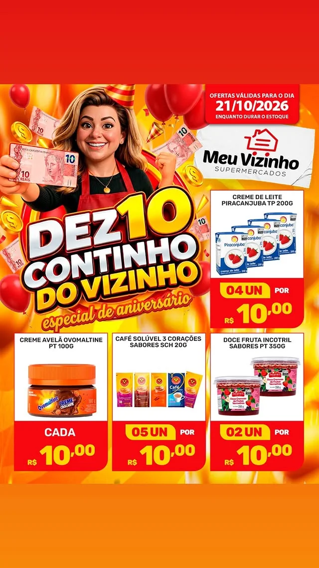 Encarte Supermercados Meu Vizinho