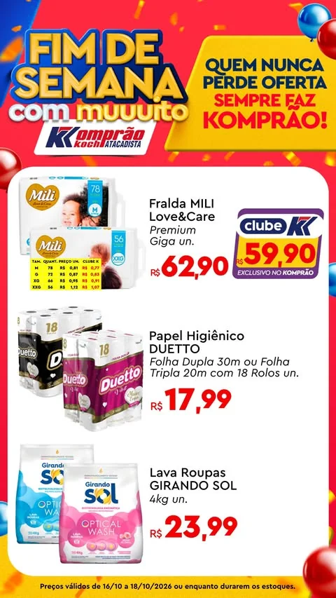 Encarte Komprão Koch Atacadista