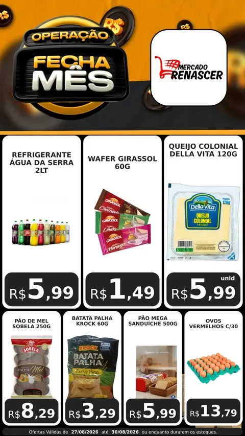 Encarte Mercado Renascer