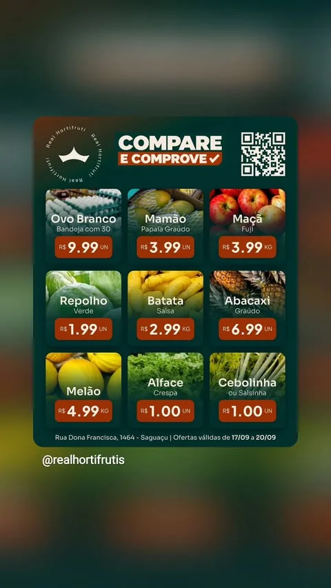 Encarte Real Hortifruti