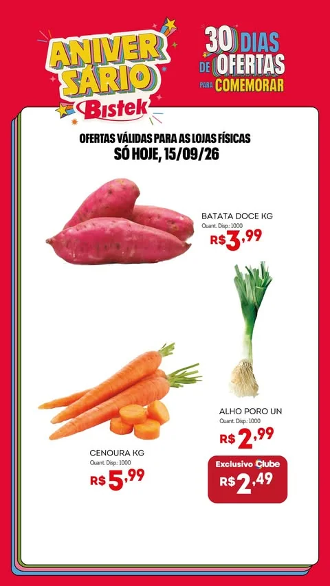 Encarte Bistek Supermercados