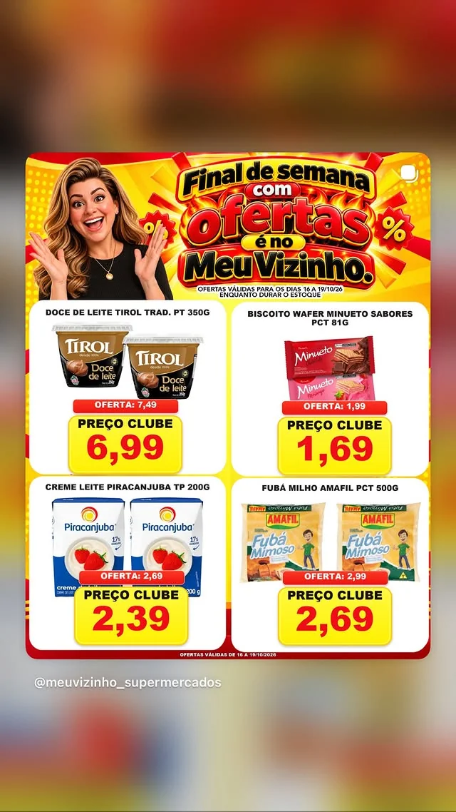 Encarte Supermercados Meu Vizinho