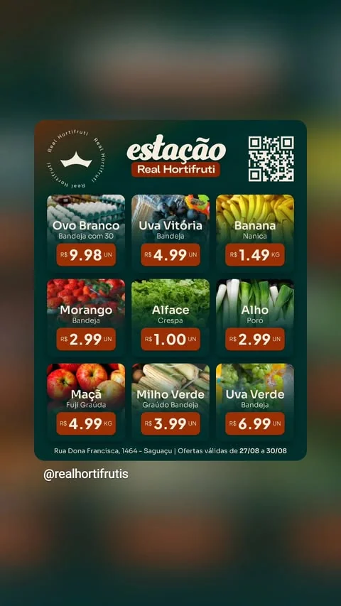 Encarte Real Hortifruti