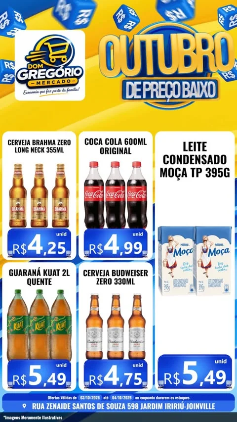 Encarte Mercado Dom Gregório