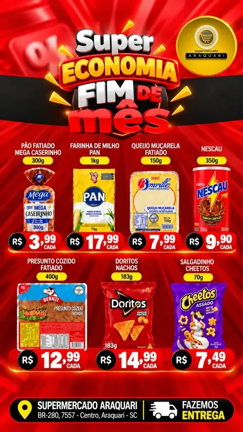 Encarte Supermercado Araquari