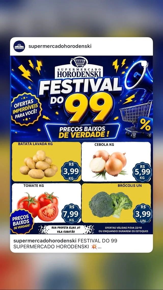 Encarte Supermercado Horodenski