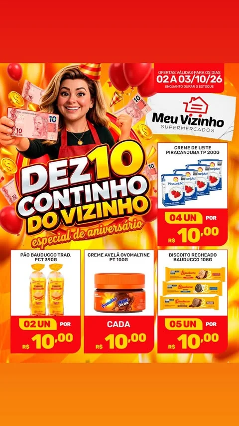 Encarte Supermercados Meu Vizinho