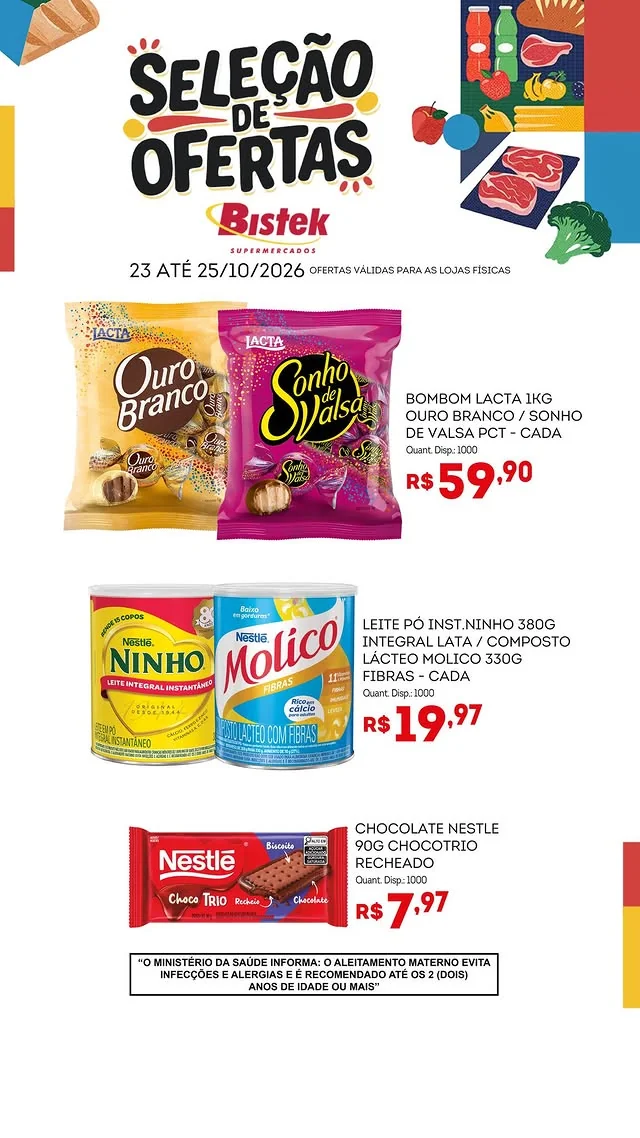Encarte Bistek Supermercados