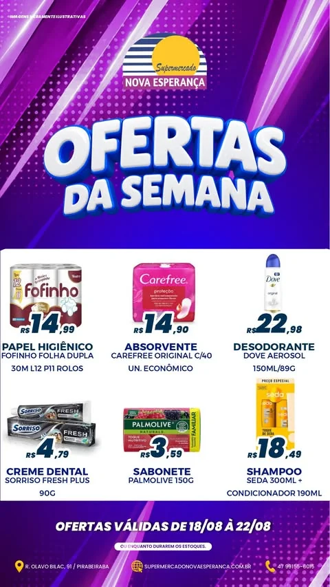 Encarte Supermercado Nova Esperanca