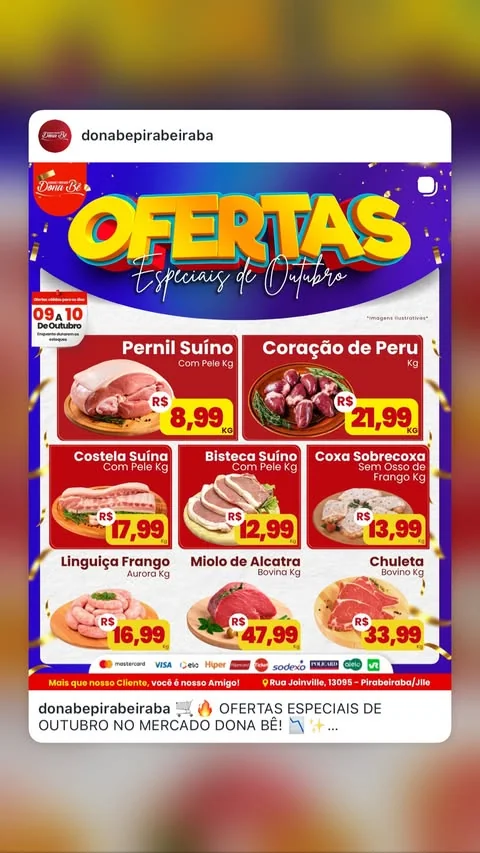 Encarte Supermercado Dona Bê