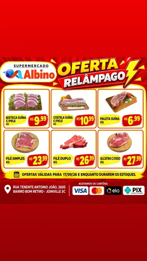 Encarte Supermercado Albino
