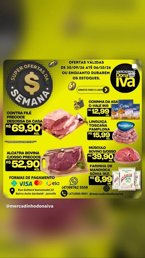Encarte Mercadinho Dona Iva