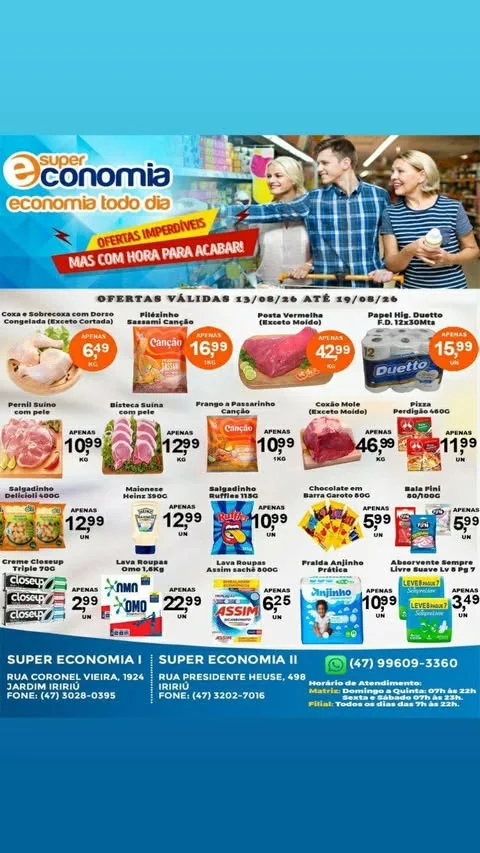 Encarte Supermercados Economia