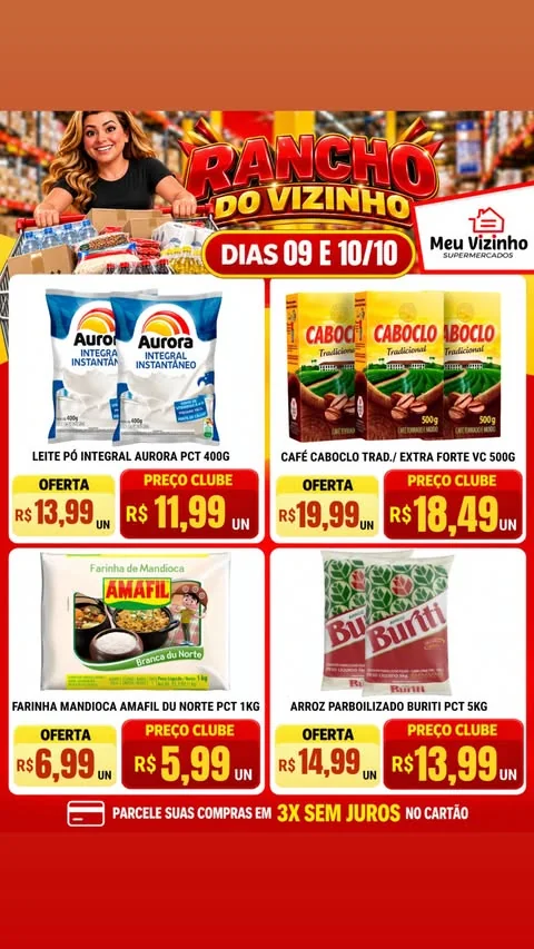 Encarte Supermercados Meu Vizinho