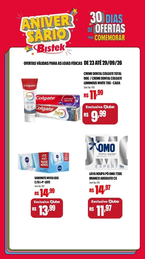 Encarte Bistek Supermercados