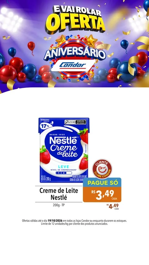 Encarte Rede Condor