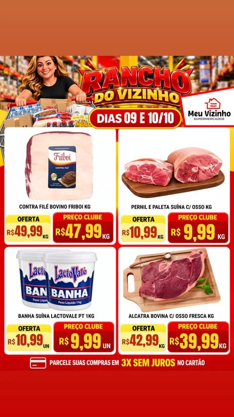 Encarte Supermercados Meu Vizinho