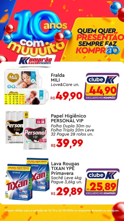 Encarte Komprão Koch Atacadista