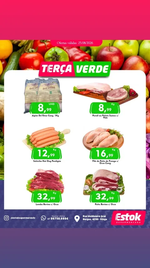 Encarte Estok Supermercado