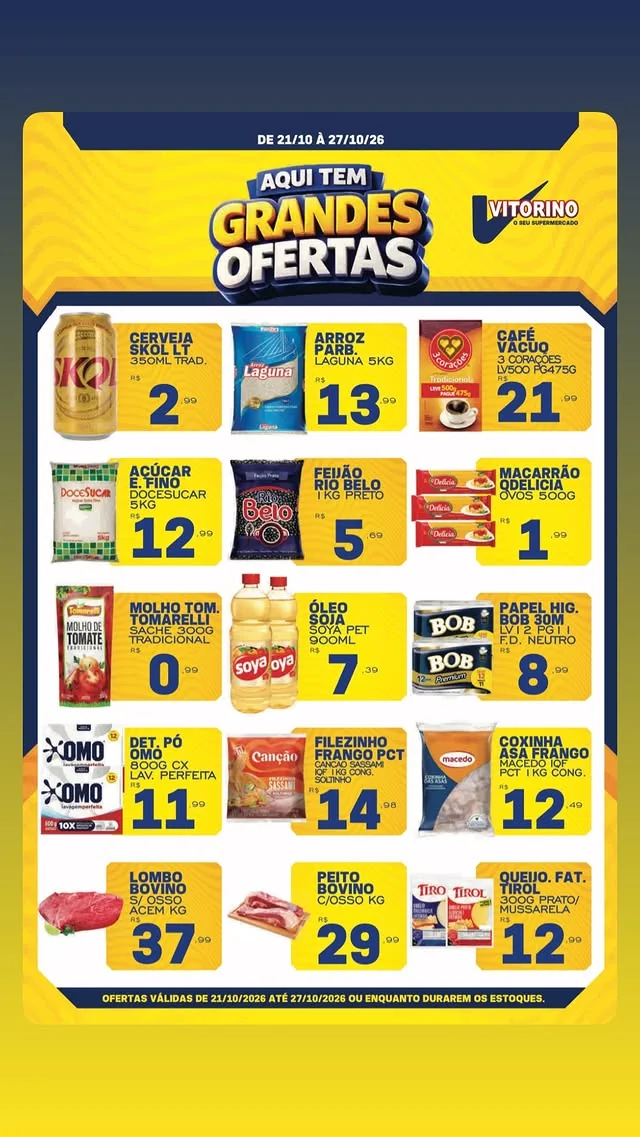 Encarte Supermercado Vitorino
