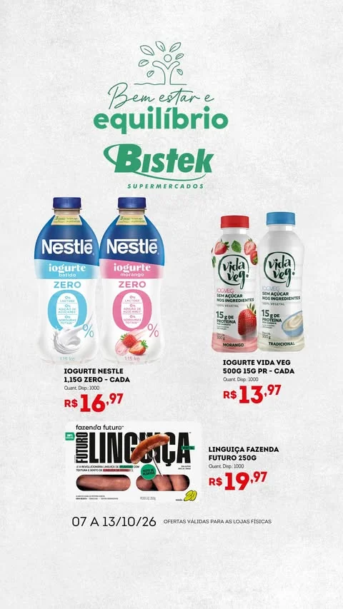 Encarte Bistek Supermercados
