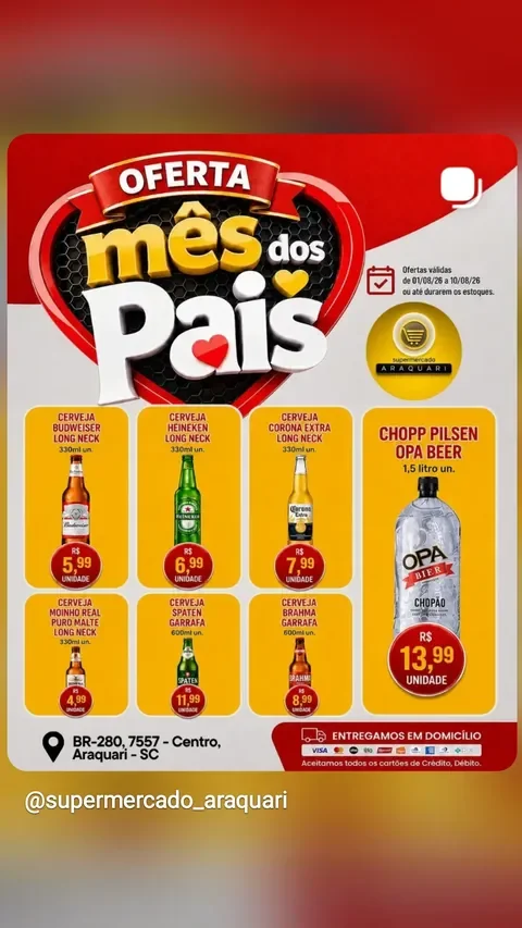 Encarte Supermercado Araquari