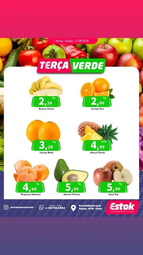 Encarte Estok Supermercado
