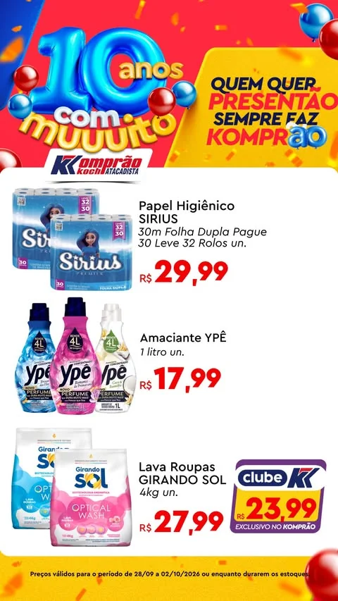 Encarte Komprão Koch Atacadista