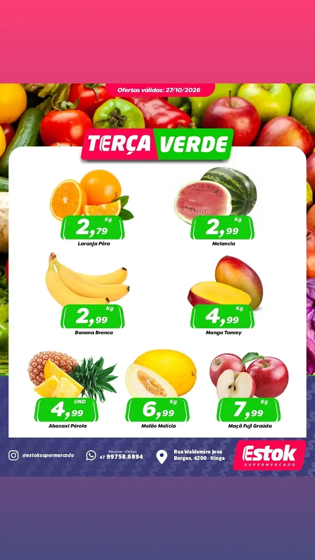 Encarte Estok Supermercado