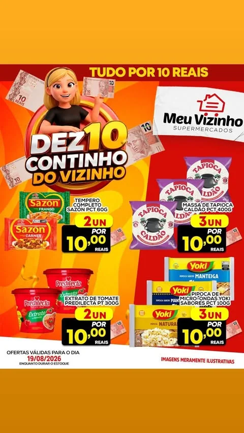 Encarte Supermercados Meu Vizinho