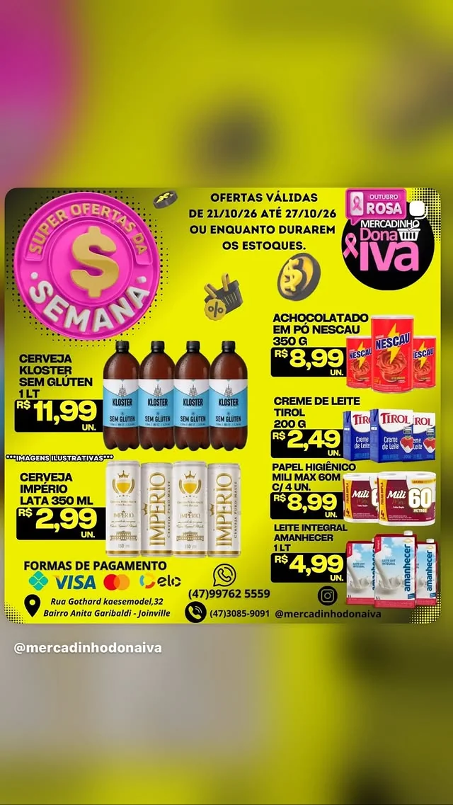 Encarte Mercadinho Dona Iva