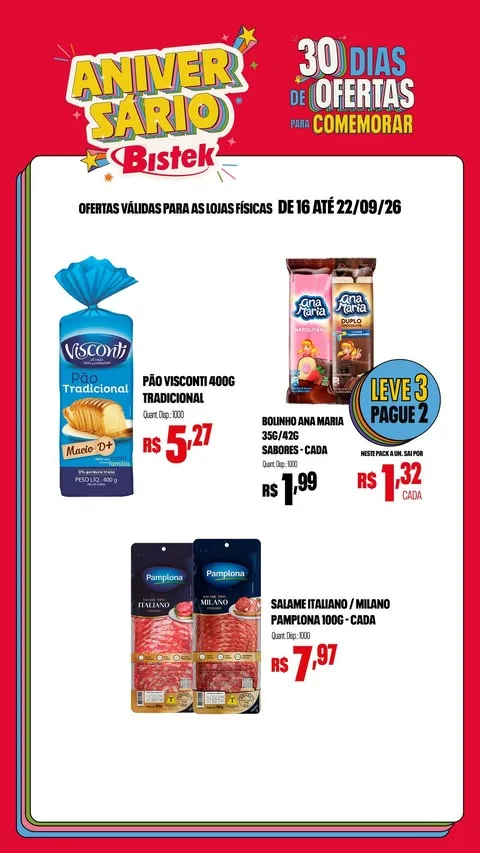 Encarte Bistek Supermercados