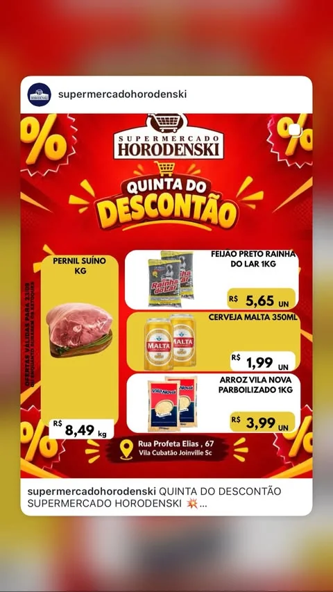 Encarte Supermercado Horodenski