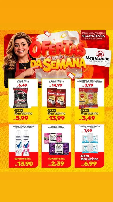 Encarte Supermercados Meu Vizinho