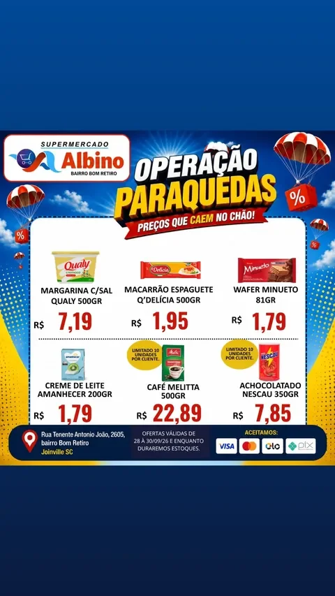 Encarte Supermercado Albino