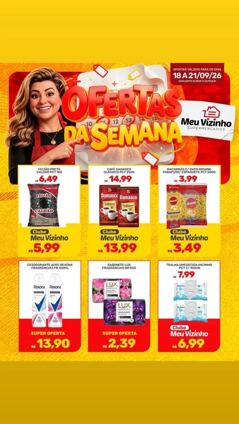 Encarte Supermercados Meu Vizinho