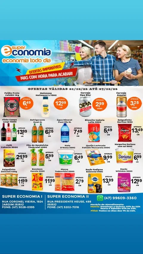 Encarte Supermercados Economia