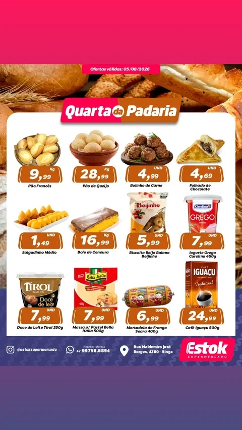 Encarte Estok Supermercado