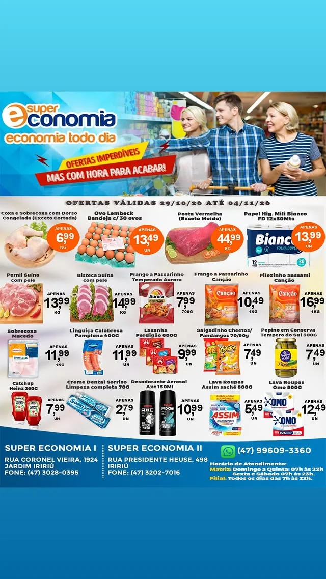 Encarte Supermercados Economia