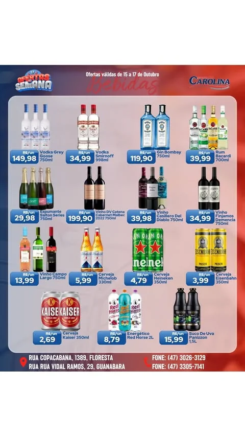 Encarte Supermercado Carolina