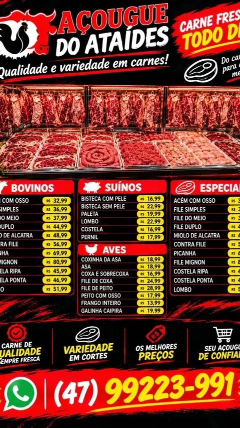 Encarte ANGUS Mercado e Açougue