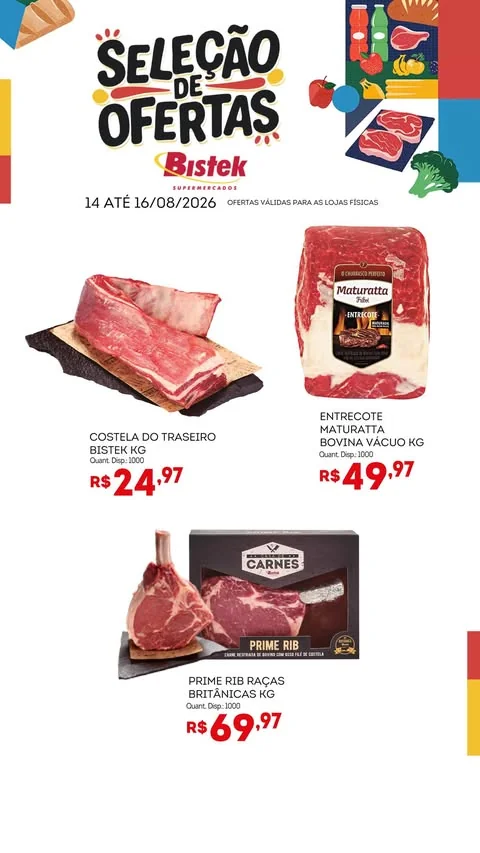 Encarte Bistek Supermercados