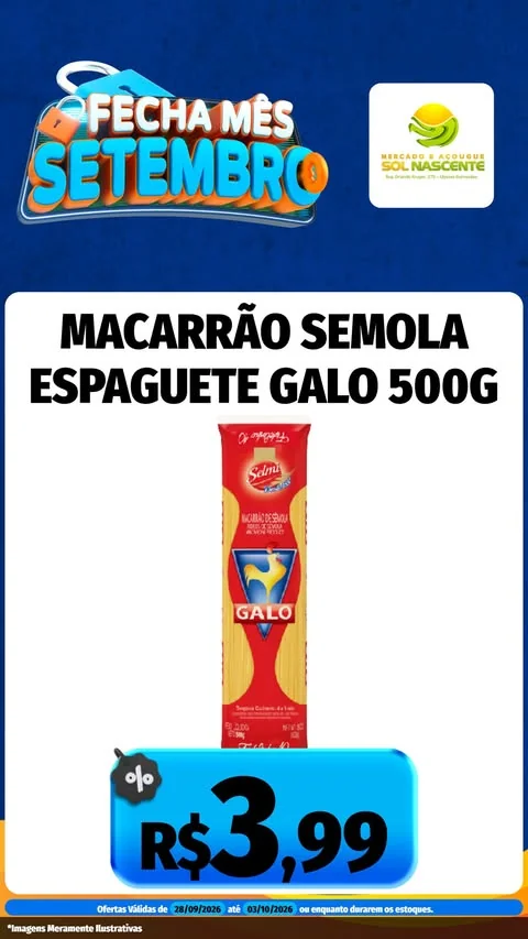 Encarte Mercado Sol Nascente