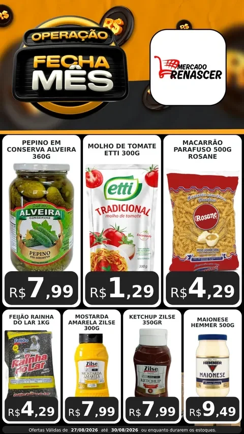 Encarte Mercado Renascer