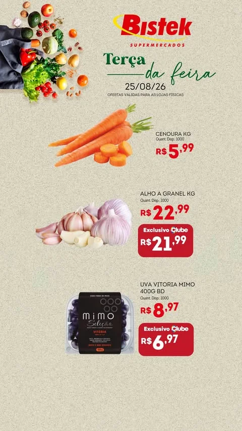Encarte Bistek Supermercados