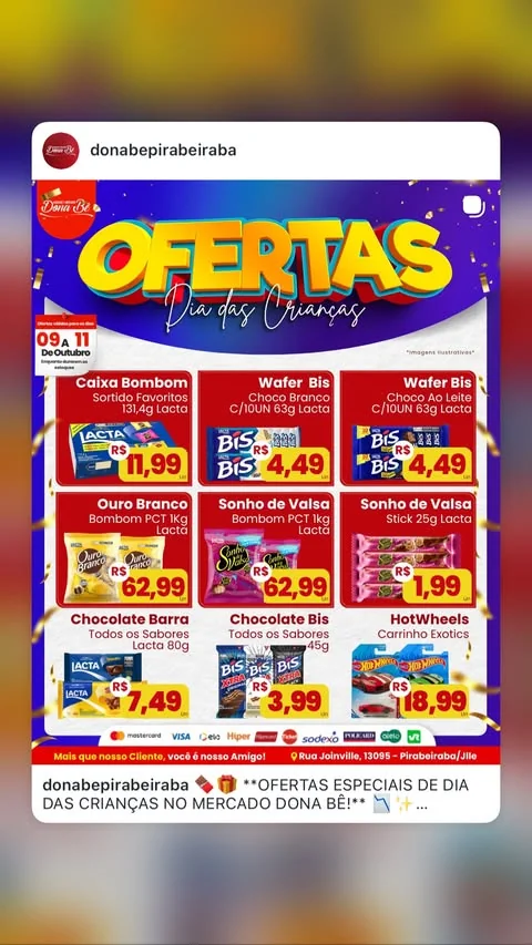Encarte Supermercado Dona Bê