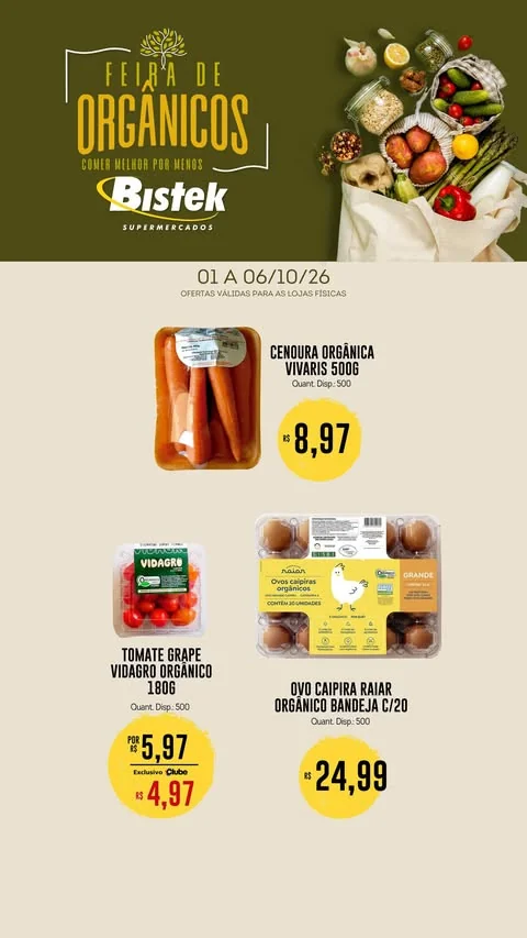 Encarte Bistek Supermercados