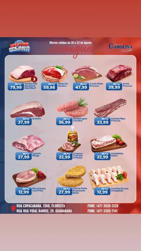 Encarte Supermercado Carolina