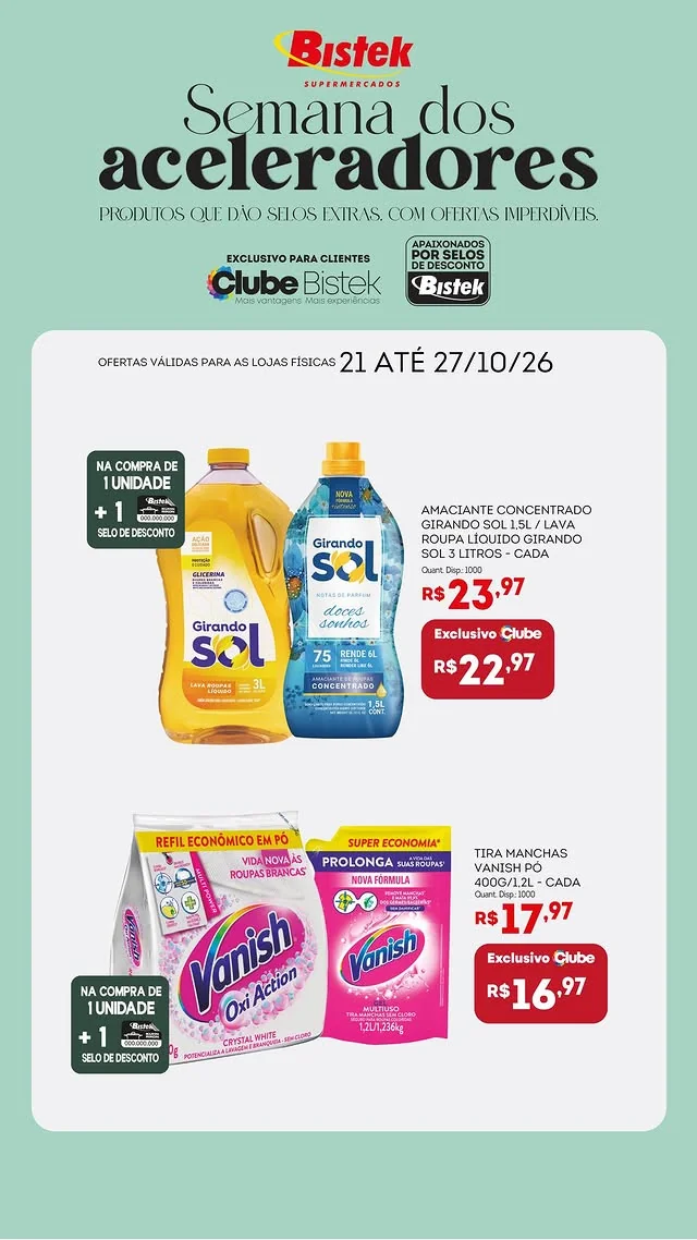 Encarte Bistek Supermercados